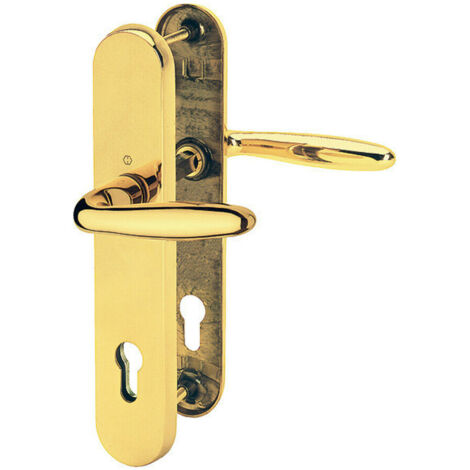HOPPE Schutzgarnitur Pisa M151/361A/360 MS F77-R 92mm 67-72mm - 3357443