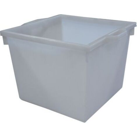GRAF Kunststoffbehälter eckig 60 l PE natur - 812920