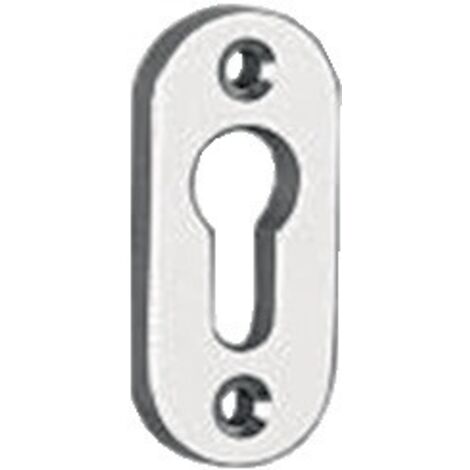 edi Schlüsselrosette 1393/0003 Alu.F1 Schildst.7mm PZ ov - 3393/0000/01 (1/3)