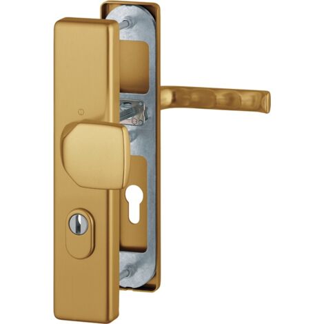 HOPPE Schutzgarnitur London 61G/2222ZA/2210/113 Alu.F4 72mm 42-47mm - 3673462