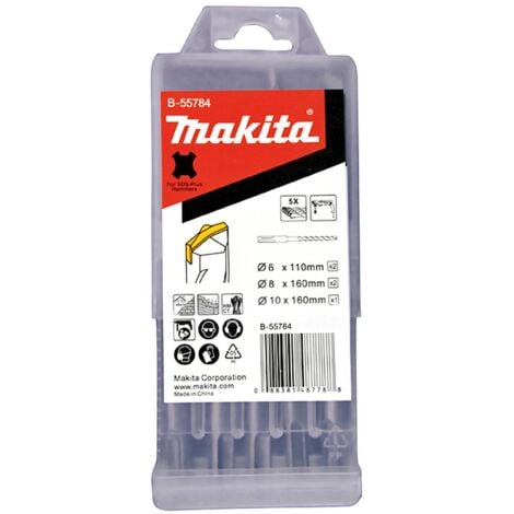 Makita SDS-PLUS HM Bohrer-Set 5tlg. - B-55784