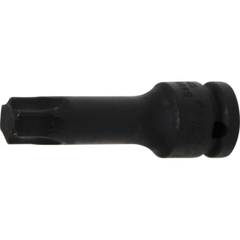 BGS Kraft-Bit-Einsatz Antrieb Innenvierkant 12,5 mm (1/2&quot) T-Profil (für Torx) T70 - 5480-T70 (1/3)