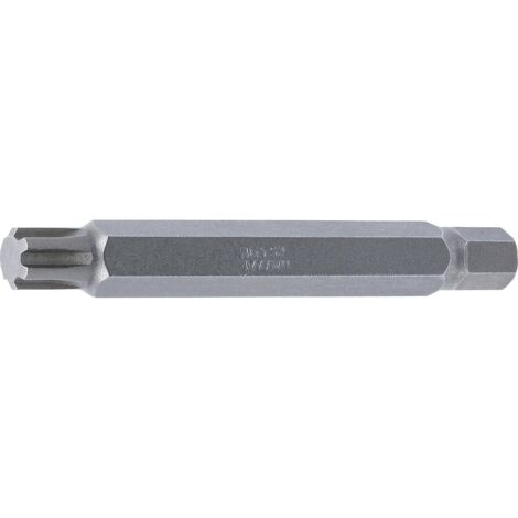 BGS Bit Länge 100 mm Antrieb Außensechskant 10 mm (3/8&quot) Keil-Profil (für RIBE) M11 - 4777 (1/2)