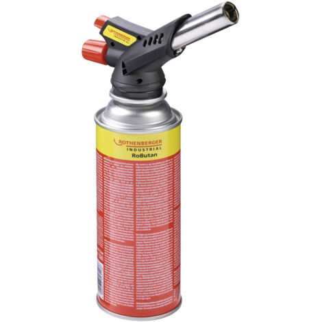 ROTHENBERGER Industrial Gas Brenner RS 220 inkl. 1x RoButan Gaskartusche 220 g / 393 ml - 1000004120
