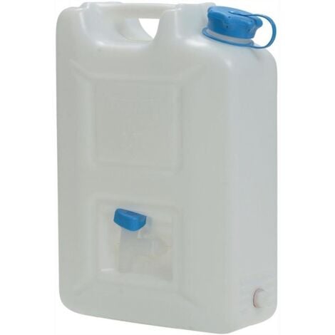 hünersdorff Wasserkanister 22 l HD-PE stapelbar, mit Auslaufhahn - 816700