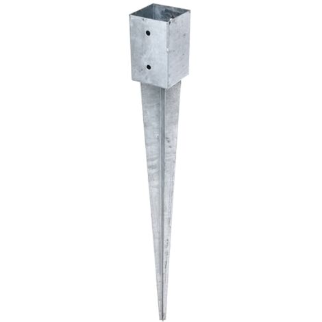 GAH Alberts Einschlag-Bodenhülse a91xb91xc150xd900mm STA roh TZN - 211301