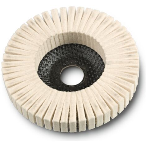 Fein Filz Fächerscheibe Ø 125 mm Ausführung weich - 63723037010 (1/2)