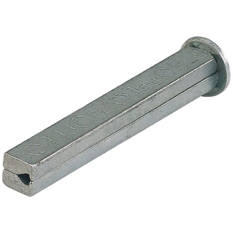 HOPPE VK I-Profilstift 4-KT.10x100mm Fe verz.geteilt - 4546580