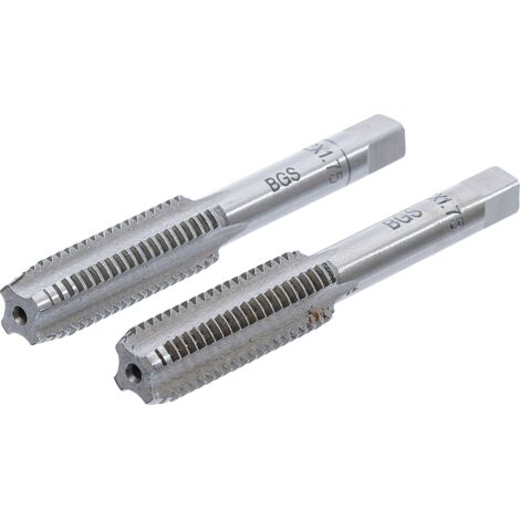 BGS Gewindebohrer Vor- und Fertigschneider M12 x 1,75 2tlg. - 1900-M12X1.75-B (1/2)