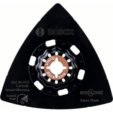 Bosch Carbide-RIFF Schleifplatte AVZ 90 RT2 90 mm Sanding Grit 2 - 2609256F13 (1/5)