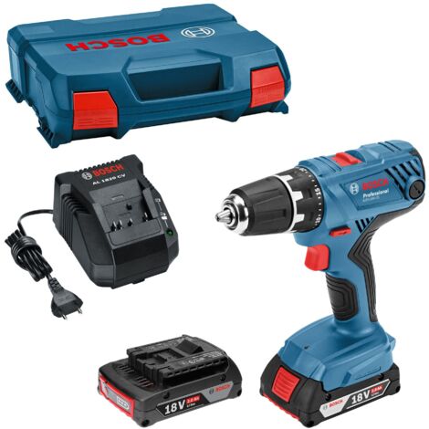 Bosch Akku-Bohrschrauber GSR 18V-21 / 2x 2,0 Ah Akku + Ladegerät in L-Case - 06019H100A (1/10)