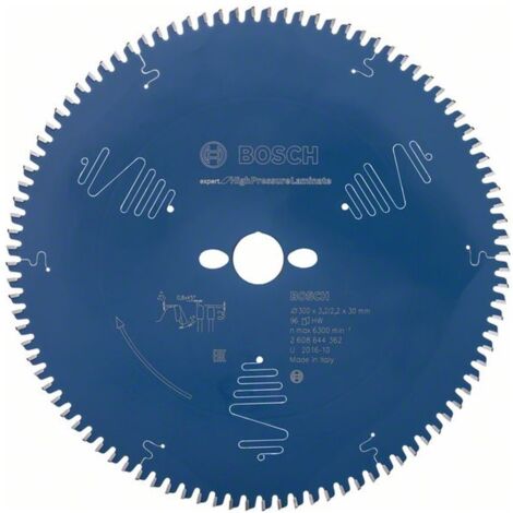 Bosch Kreissägeblatt Expert for High Pressure Laminate für Kapp- und Gehrungssägen 300 x 30 x 3,2 mm 96 - 2608644362