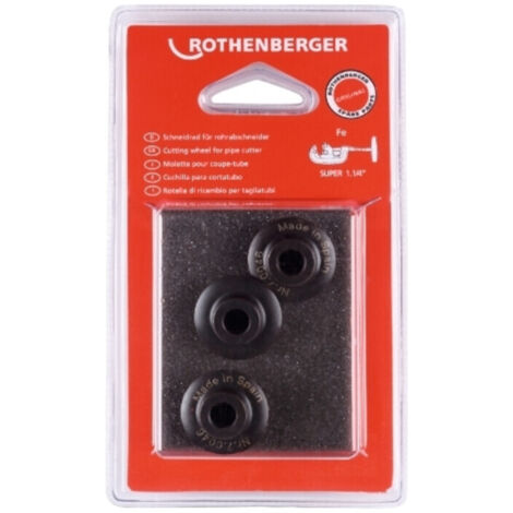 ROTHENBERGER Schneidrad für SUPER 1.1/4&quot, 3 Stück - 070046D