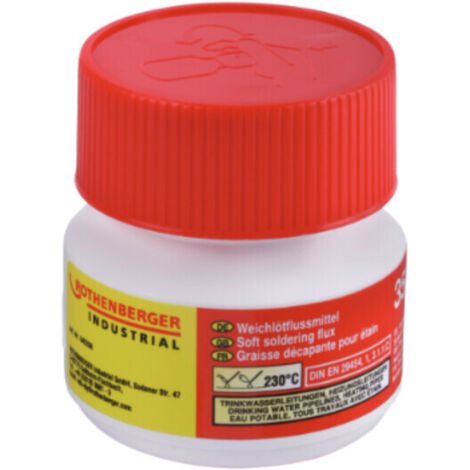 ROTHENBERGER Fittings-Weichlötflussmittel, 35ml Tube  - 45266