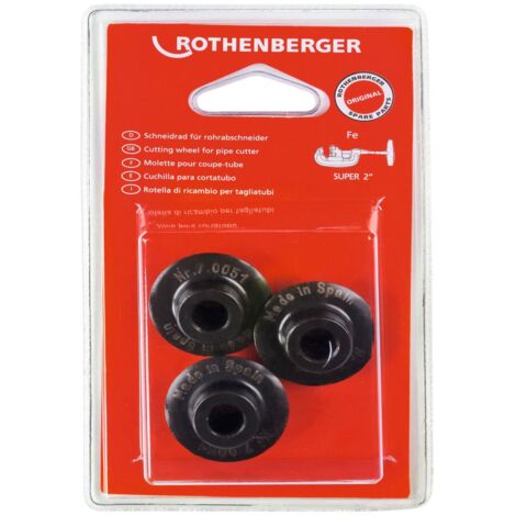 ROTHENBERGER Schneidrad für SUPER 2&quot, 3 Stück - 070051D