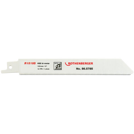 ROTHENBERGER Universal-Sägeblatt, 150x20x0,9, 13 TPI (5er-Pack) - 865785 (1/2)