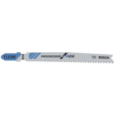 Bosch PRO Metal thick and thin T123XF Stichsägeblatt 100 mm 3-tlg. - 2608638472