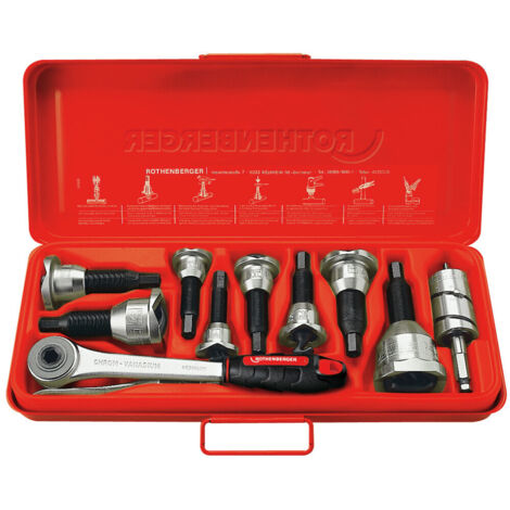 ROTHENBERGER Aushalser Set, 12-14-16-18-22mm - 22109 (1/2)