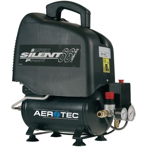 AEROTEC Kompressor 6 Liter Vento Silent, NUR 66 dB, extra schmal (1/5)