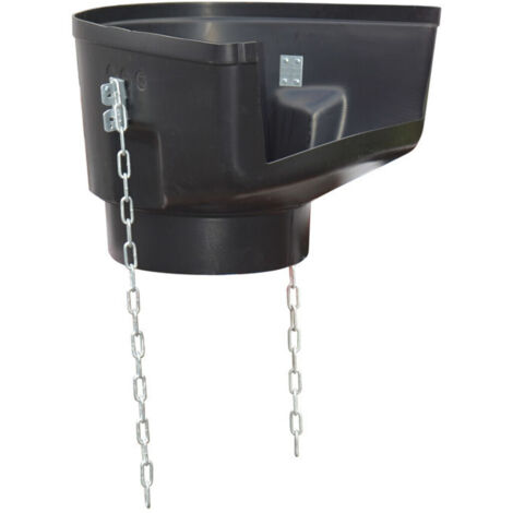 Schuttrohrtrichter 6 kg Polyethylen kurz Oberer-Ø=528 mm 412 mm (1/3)