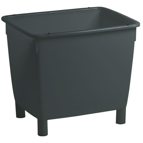 CRAEMER Leichtbaubehälter L790xB605xH680mm PE (HDPe) basaltgrau - 81021830