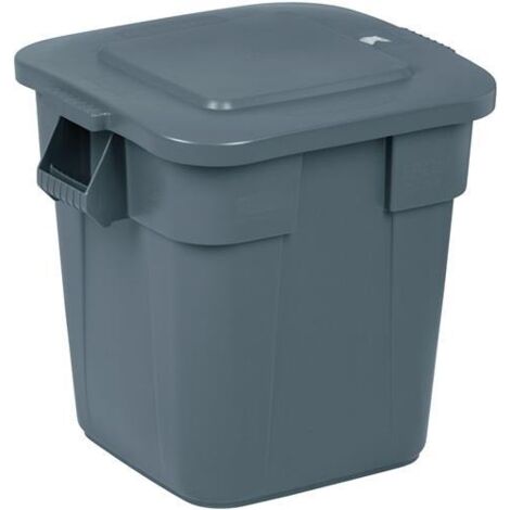 Mehrzweckbehälter grau 151,5 l PE L595xB595xH730mm