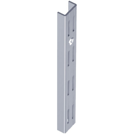 Wandsch.L.2000mm weißalu.STA einreihige Lochung ELEMENT SYSTEM