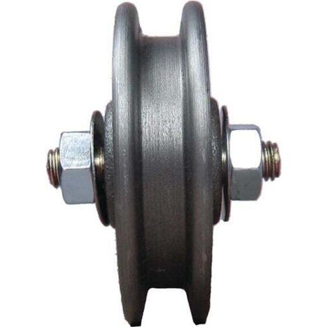 HBS-BETZ Schiebetorrolle 160mm STA verz. 175kg 14/17mm - 62033