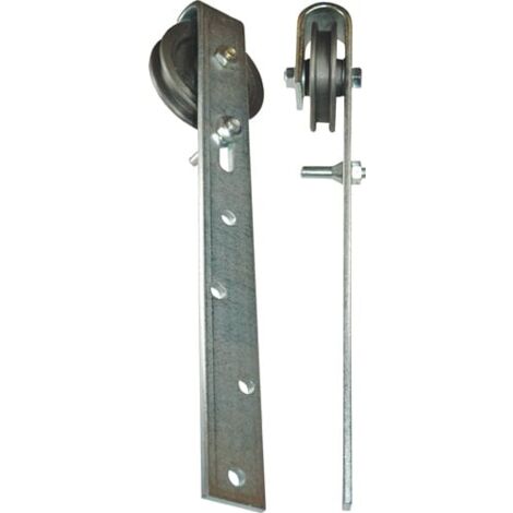 Schiebetorrolle m.Bügel 60mm STA verz.30kg 6/8mm