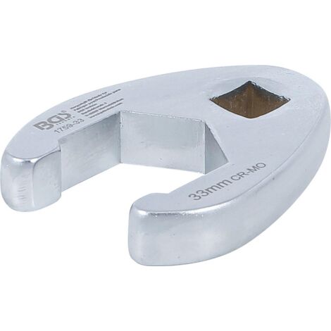 BGS Hahnenfußschlüssel Antrieb Innenvierkant 12,5 mm (1/2&quot) SW 33 mm - 1759-33