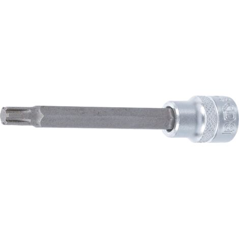 BGS Bit-Einsatz Länge 100 mm Antrieb Innenvierkant 10 mm (3/8") Keil-Profil (für RIBE) M7 - 4142 (1/2)