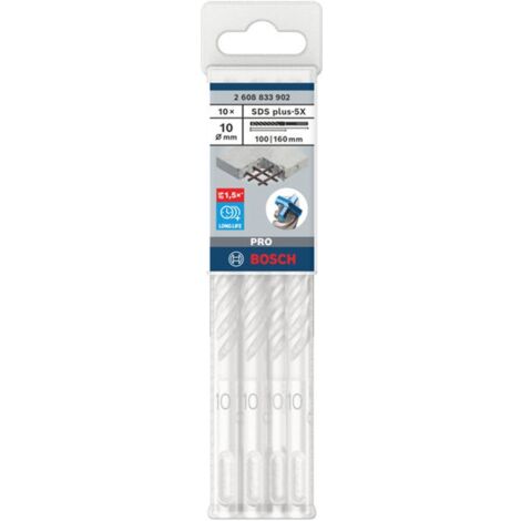 SDS Plus-5X 10 x 100 x 160 mm Bohrer BOSCH 2608833902