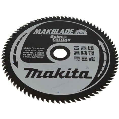 B-56518 - Lame de scie MAKBLADE 165/20 pour scie à onglets à accu
