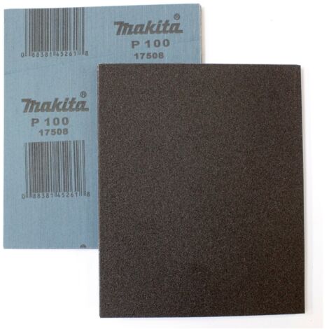 Makita Schleifpapier, 50 Stk., 230x280 mm, K 100, schwarz (1/2)