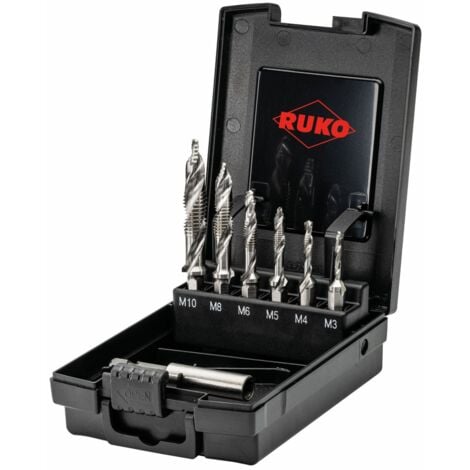Ruko Gewindebohrer-Satz DIN 352 HSS M4x0,7mm - 230040