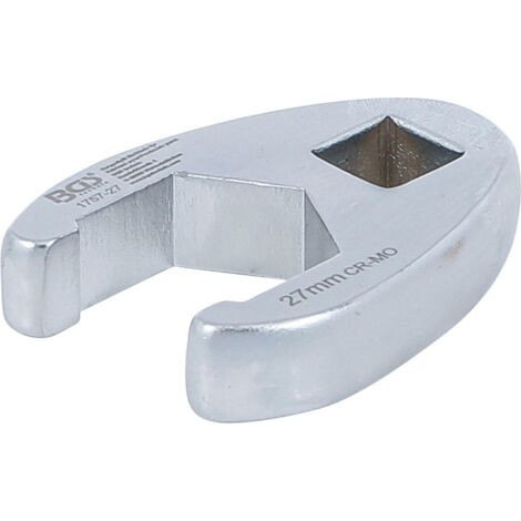 BGS Hahnenfußschlüssel Antrieb Innenvierkant 12,5 mm (1/2") SW 27 mm - 1757-27