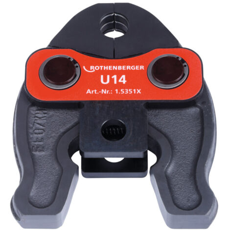 ROTHENBERGER Pressbacke, Compact, U, 14mm - 015351X