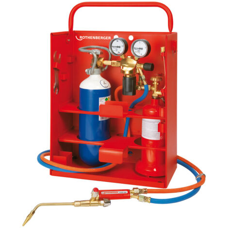 ROTHENBERGER ALLGAS 2000 PS 0,5/2 Compact Set, 22-teilig - 35655