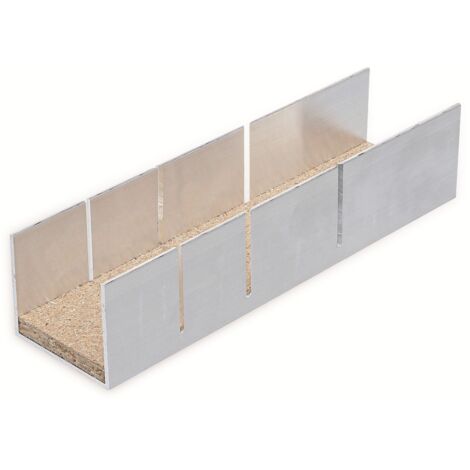 BGS Aluminium-Gehrungslade 245 x 65 x 55 mm - 50860