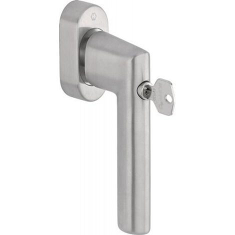 HOPPE® Fenstergriff absperrbar Amsterdam E0400S/UD9056, mit Schrauben, Edelstahl, 12025483