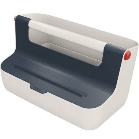 Leitz Aufbewahrungsbox Cosy 61250089 367x196x214mm ABS grau (1/2)