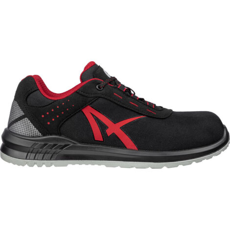 Sicherheitsschuh GRID LOW Gr.43 schwarz/rot S3 SRC EN ISO 20345:2011