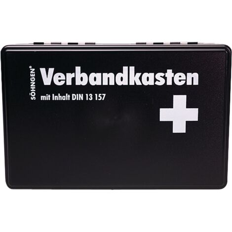 Betriebsverbandkasten klein KIEL B260xH160xT80ca.mm schwarz SÖHNGEN