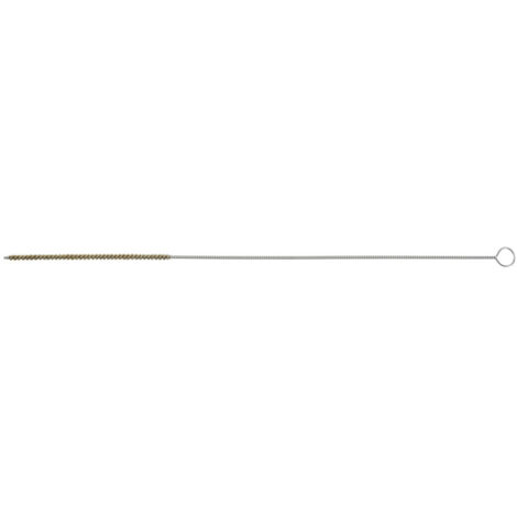 Zylinderbürste L.300mm D.3mm 0,10mm Messingdraht Besatz-L.100mm 10 LESSMANN