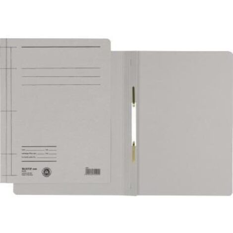 Leitz Schnellhefter Rapid 30000085 DIN A4 Manilakarton grau (1/4)