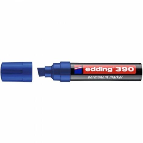 edding Permanentmarker 390 4-390003 4-12mm Keilspitze nachfüllbar bl