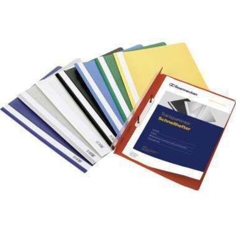 Soennecken Schnellhefter 2964 DIN A4 PP grün 10 St./Pack. (1/2)