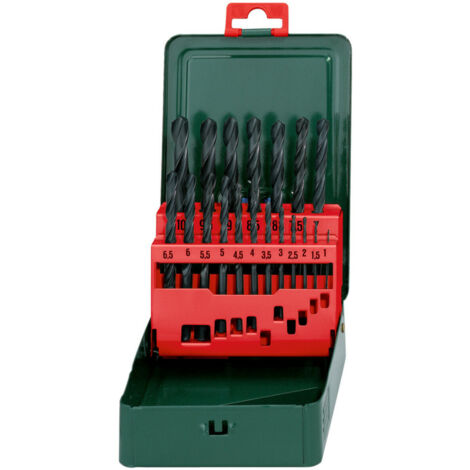 Metabo HSS-R-Bohrerkassette-SP, 19-teilig