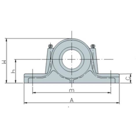 Spindellager UC207 G2L3 ID 35mm AD 72mm SNR (1/2)