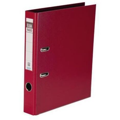 ELBA Ordner ELBAradoplast 100022623 DIN A4 50mm PVC rot (1/4)